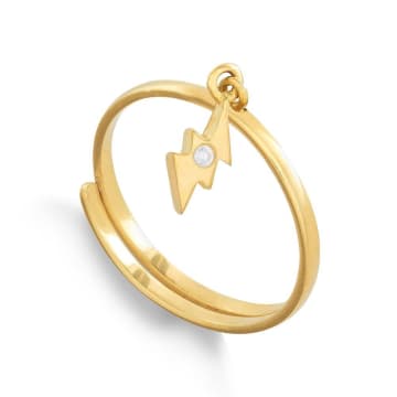 Svp Jewellery Supersonic Lightning Adjustable Ring