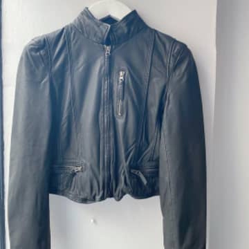 Mdk Leather Rucy Jacket Black