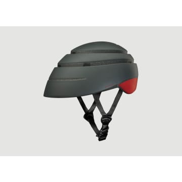 Closca Graphite And Red Helmet Loop