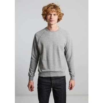 L'exception Paris Heather Grey Organic Cotton Sweatshirt