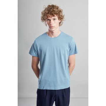 L'exception Paris Light Blue Organic Cotton T Shirt