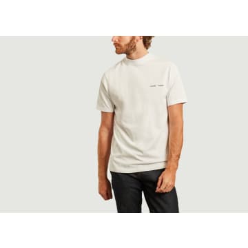 Samsoesamsoe White Norsbro Organic Cotton T Shirt