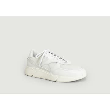Axel Arigato White Genesis Leather And Mesh Sneakers