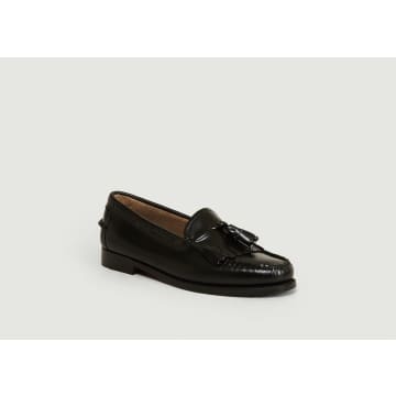 G.h.bass Black Weejuns Esther Kiltie Loafers