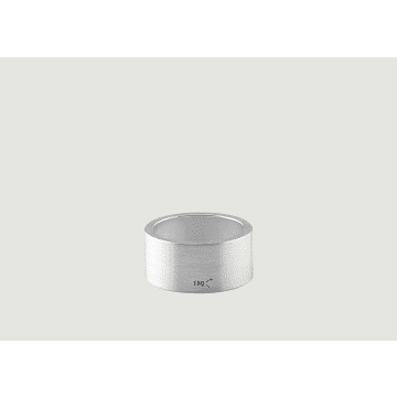 Shop Le Gramme Silver Slick 15 Grammes Ring In Metallic