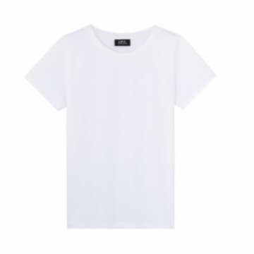 Apc White Poppy T Shirt