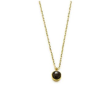 Dlirio Necklace With Black Onix Stone