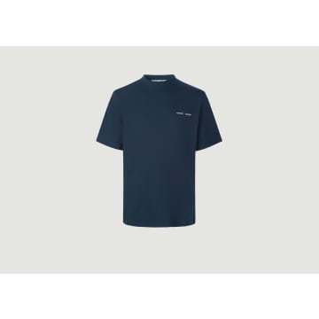 Samsoesamsoe Navy Blue Norsbro T Shirt