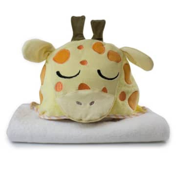 baby co brands - Hooded Baby Towel - Giraffe