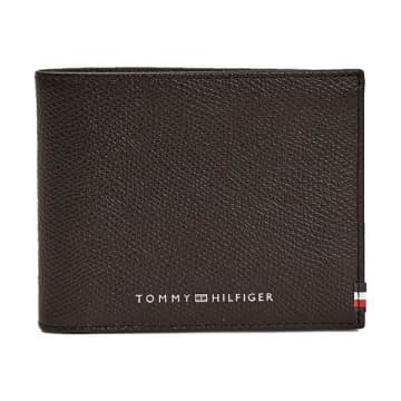 Tommy Hilfiger Chestnut Business Mini Card Wallet Textured