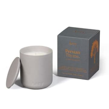 Aery Persian Thyme Candle In Gray