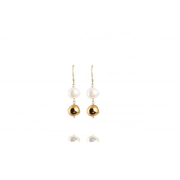 Atelier Mon Pearl Gold Seed Earrings