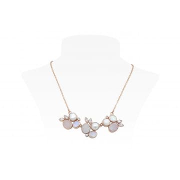 Atelier Mon Gold Pearl Gemstones Necklace