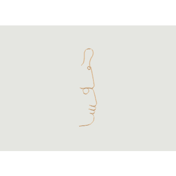 Atelier Paulin Dormeuse Profil X Jean Cocteau Dangling Earring