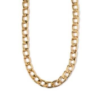 Orelia Chunky Chain Necklace In Metallic