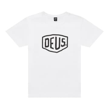 Deus Ex Machina Shield T-shirt In White