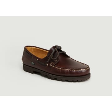 Paraboot Brown Malo America Boat Shoes