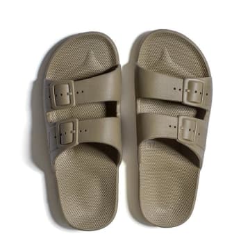 Freedom Moses Slippers Khaki In Neutrals