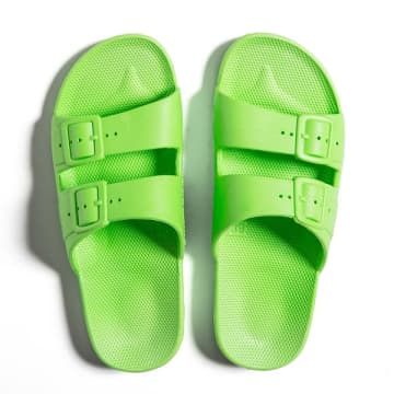 Freedom Moses Slippers Lime In Green