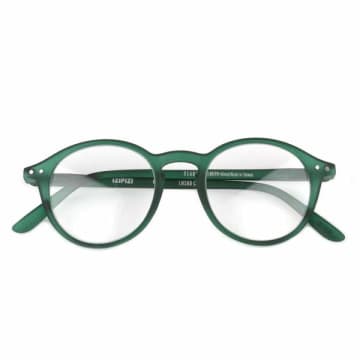 IZIPIZI - Reading Glasses Unisex Frame D 2 Green Crystal