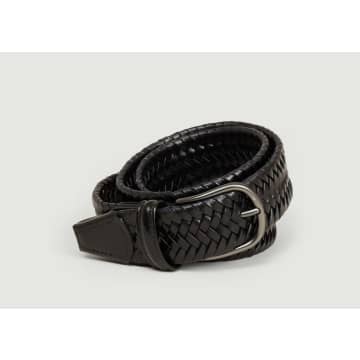 Anderson's Elasticated Braided Leather Belt