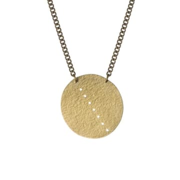 Just Trade Small Disc Necklace