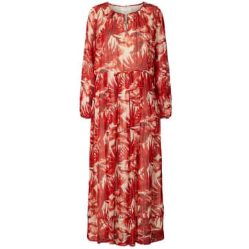 Lolly's Laundry Luciana Dress Flower Print Red