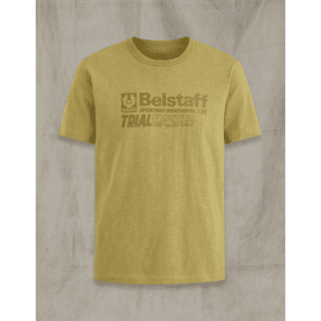 Belstaff Trialmaster Graphic T-shirt In Marsh Green