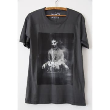 Window Dressing The Soul Charcoal Pig T Shirt In Grey