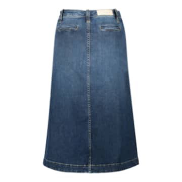 Hunkydory Jade Denim Skirt In Blue