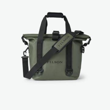 Filson Roll-top Tote Bag In Green