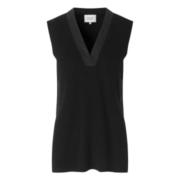 Second Female Sapa Knit Vest In Black