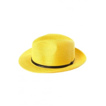 Travaux En Cours Havana Fedora Hat In Sunflower