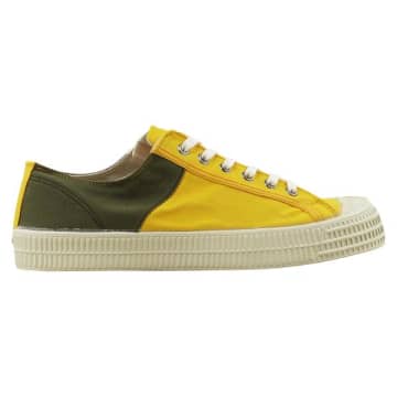 Novesta Olive X Sunshine Universal Works Star Master Two Tone Shoes In Green