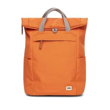 Roka Medium Atomic Orange Sustainable Finchley Backpack