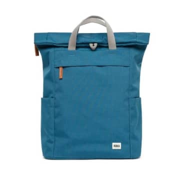 Roka Medium Marine Sustainable Finchley Backpack In Blue