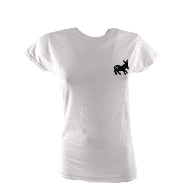 Sensa Cunisiun Donkey Woman Logo T Shirt