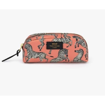 Wouf Small Toiletry Kit Prints Zebres