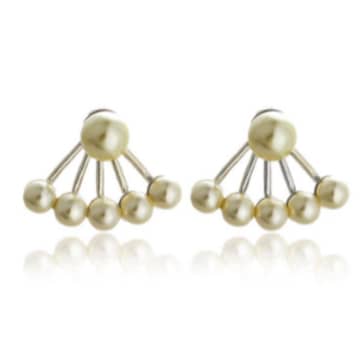 Anorak Gold Plated Pearl Earring Ear Cuff
