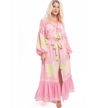 Pranella Taffi Maxi Dress Pink Pistachio