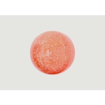 Sunnylife - Inflatable Beach Ball - Glitter - Neon Coral