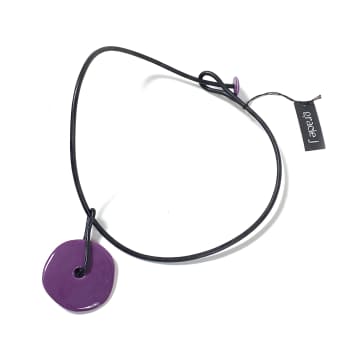 Gracie J Venus Solo Purple Necklace