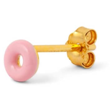 Lulu Copenhagen Donut Earring 1 Pcs In Pink