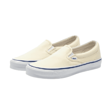 Shop Vans Og Classic Slip On Classic White Shoes