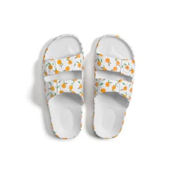 Freedom Moses Slippers Peachy White