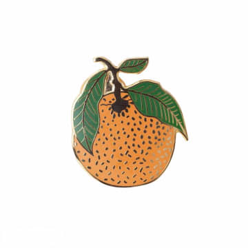 Little Paisley Designs Clementine Enamel Pin Badge