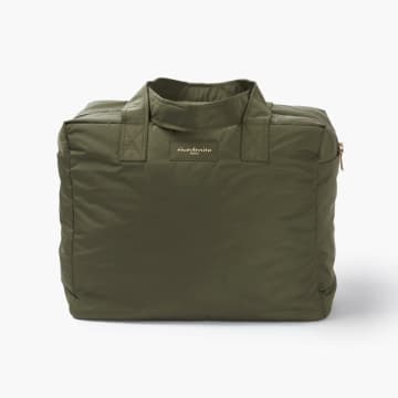 Rive Droite Kosma The 24-h Bag In Upcycled Nylon Olive Green