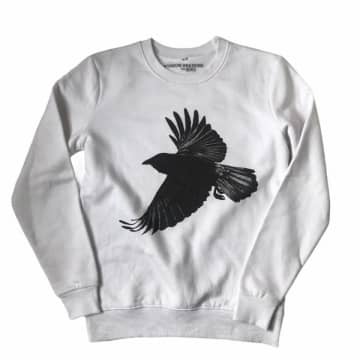 Window Dressing The Soul Crow White Jumper