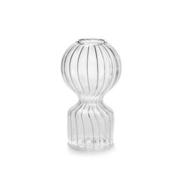 Serax Iki Doll Glass Vase M In Transparent