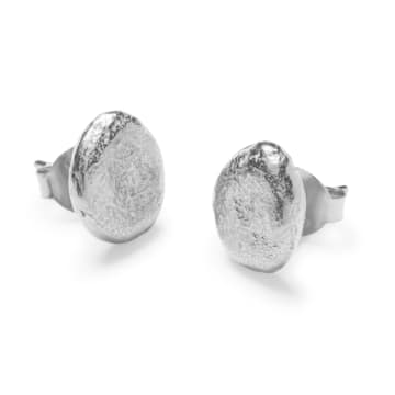 Just Jaya Earrings Silver In Metallic